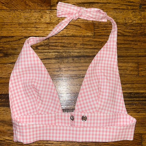 NWOT Pink buckled bralette Size small - Picture 15 of 16